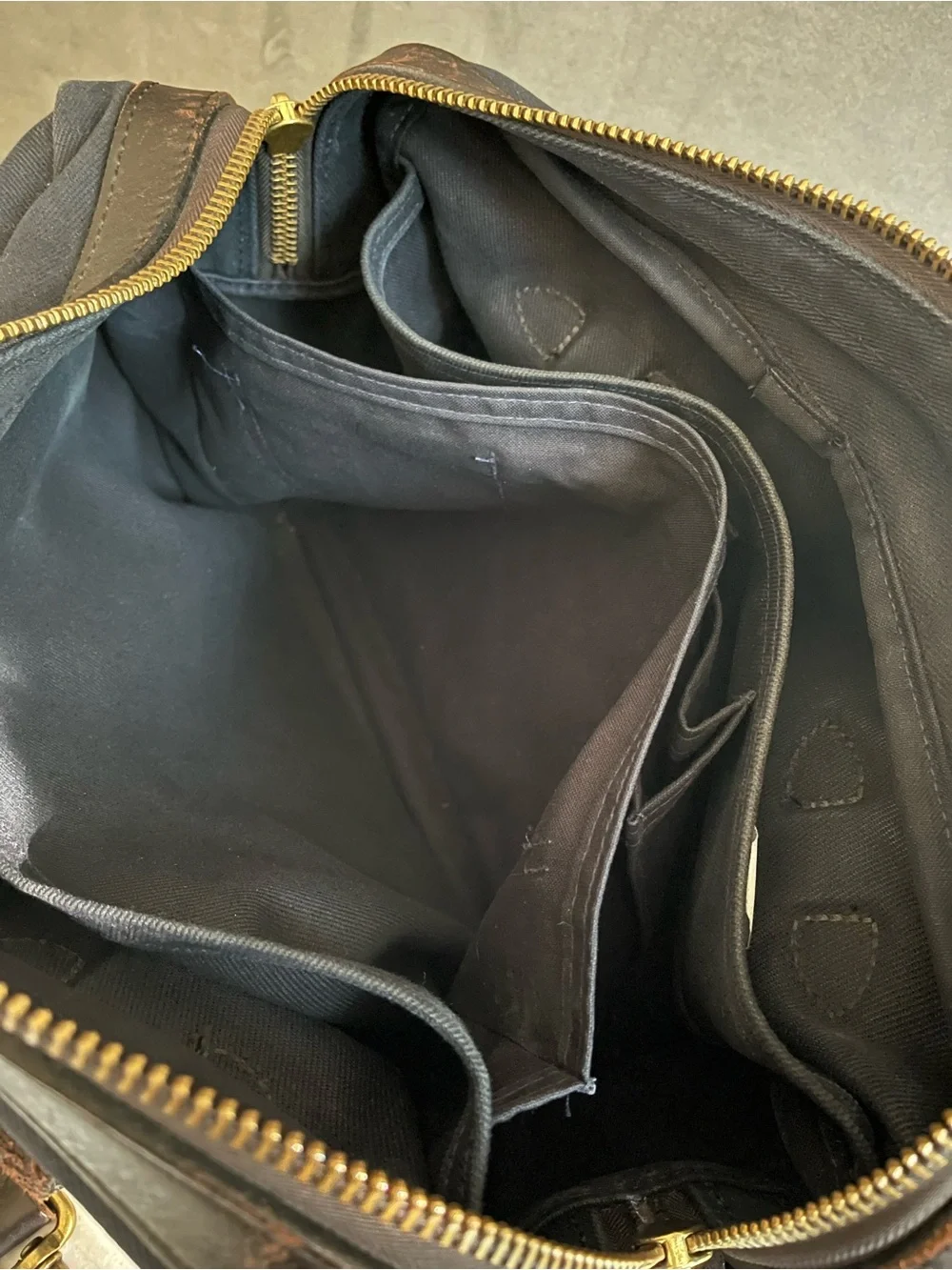 Filson 70257 Rugged Twill Briefcase Computer Bag In Navy
